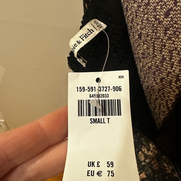 Abercrombie & Fitch Black Floral Mini Dress - Picture 5 of 6